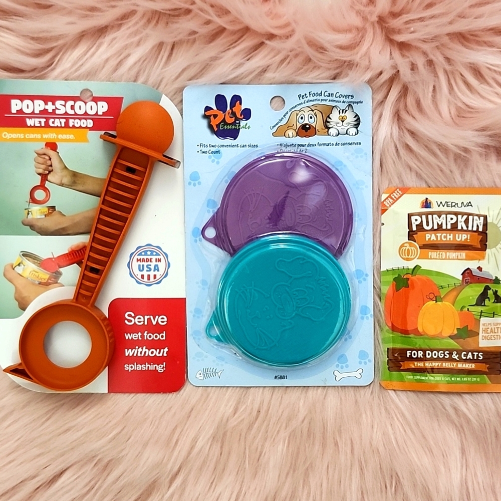 Brand New 3CT BUNDLE CAT 🐈 FEEDING SUPPLIES